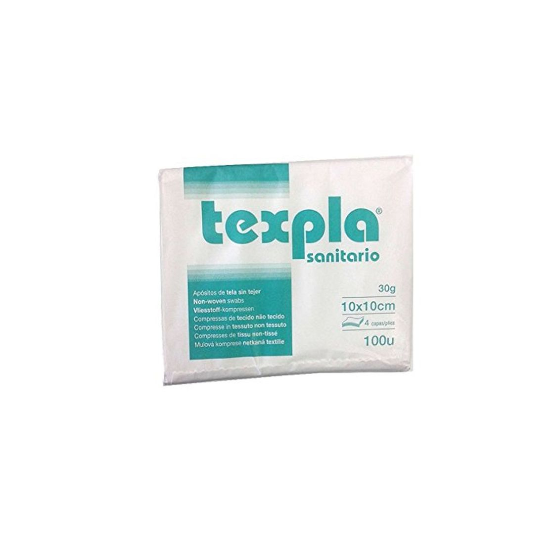 Product Gasas No Esteril TNT Plegada 10 x 10 30g 4 C