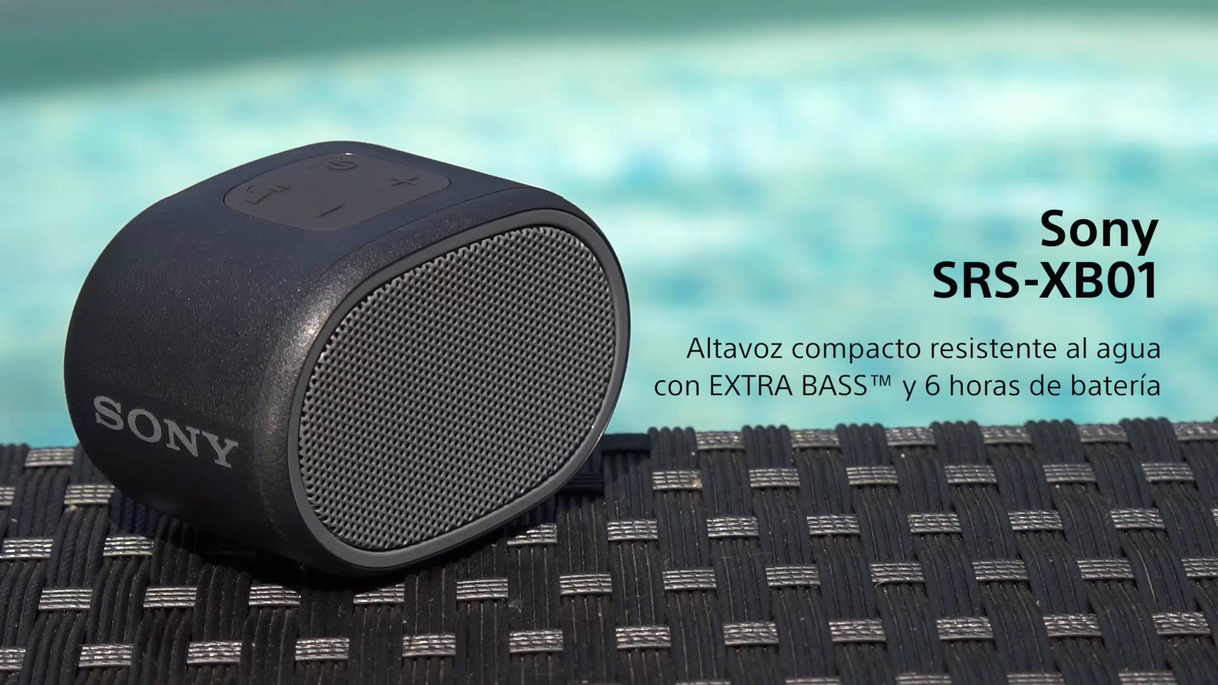 Electronic Sony SRSXB01L - Altavoz inalámbrico portátil