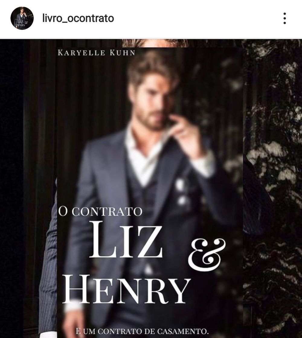 Libro O contrato Liz e Henry