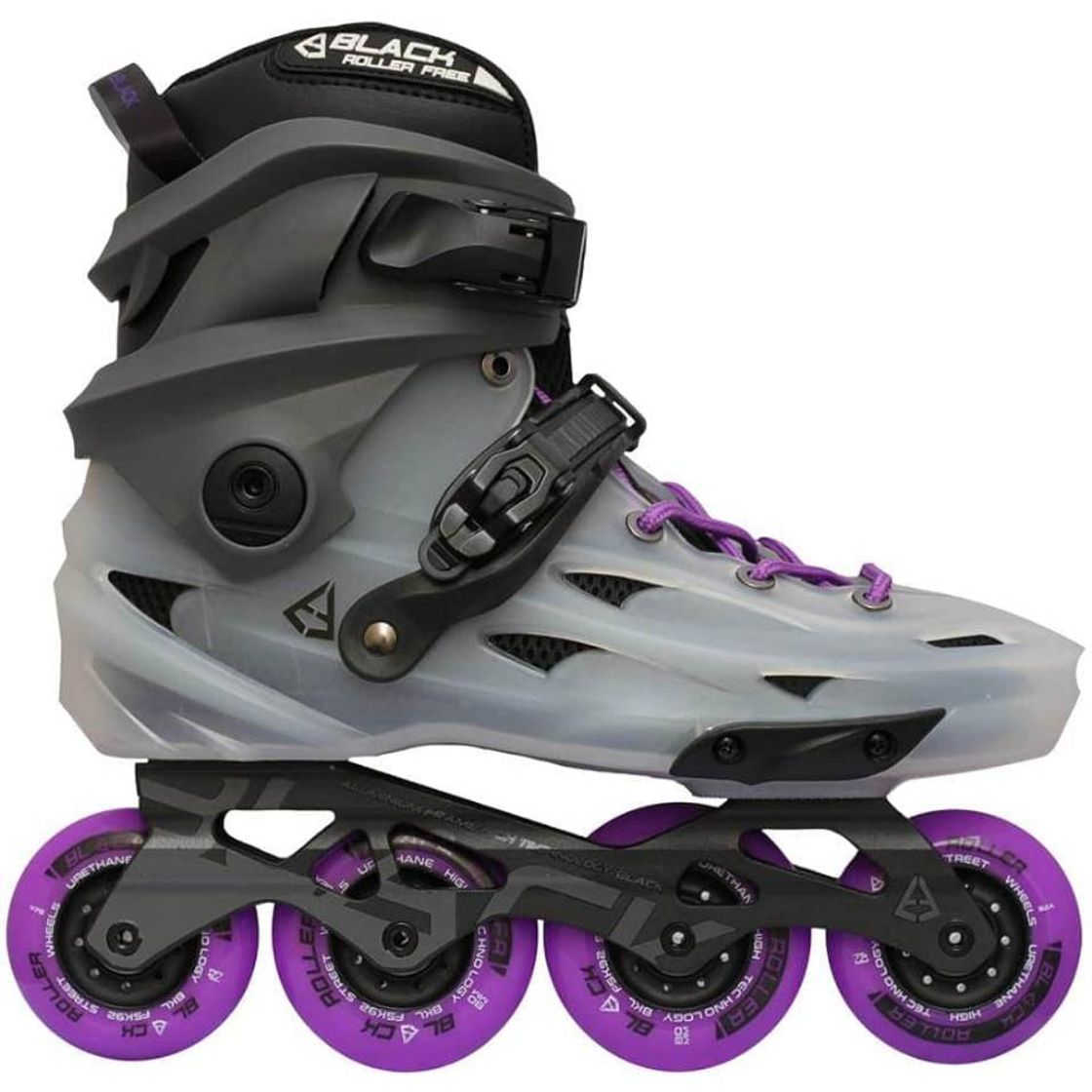 Fashion Patines Black purple clear