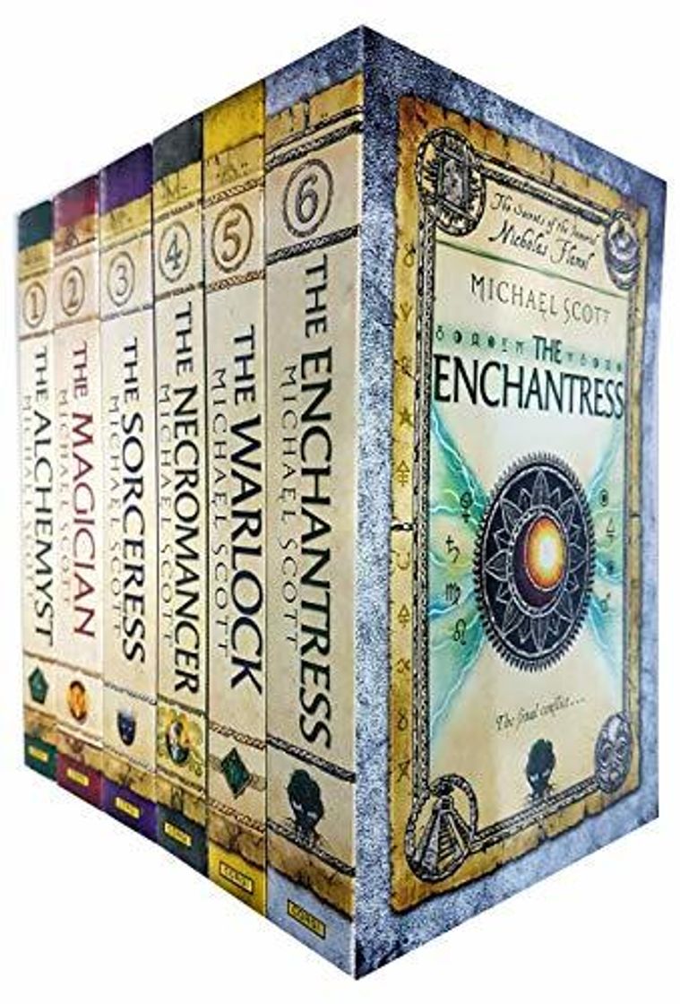 Libro Michael Scott The Secrets of the Immortal Nicholas Flamel 6 Books Collection