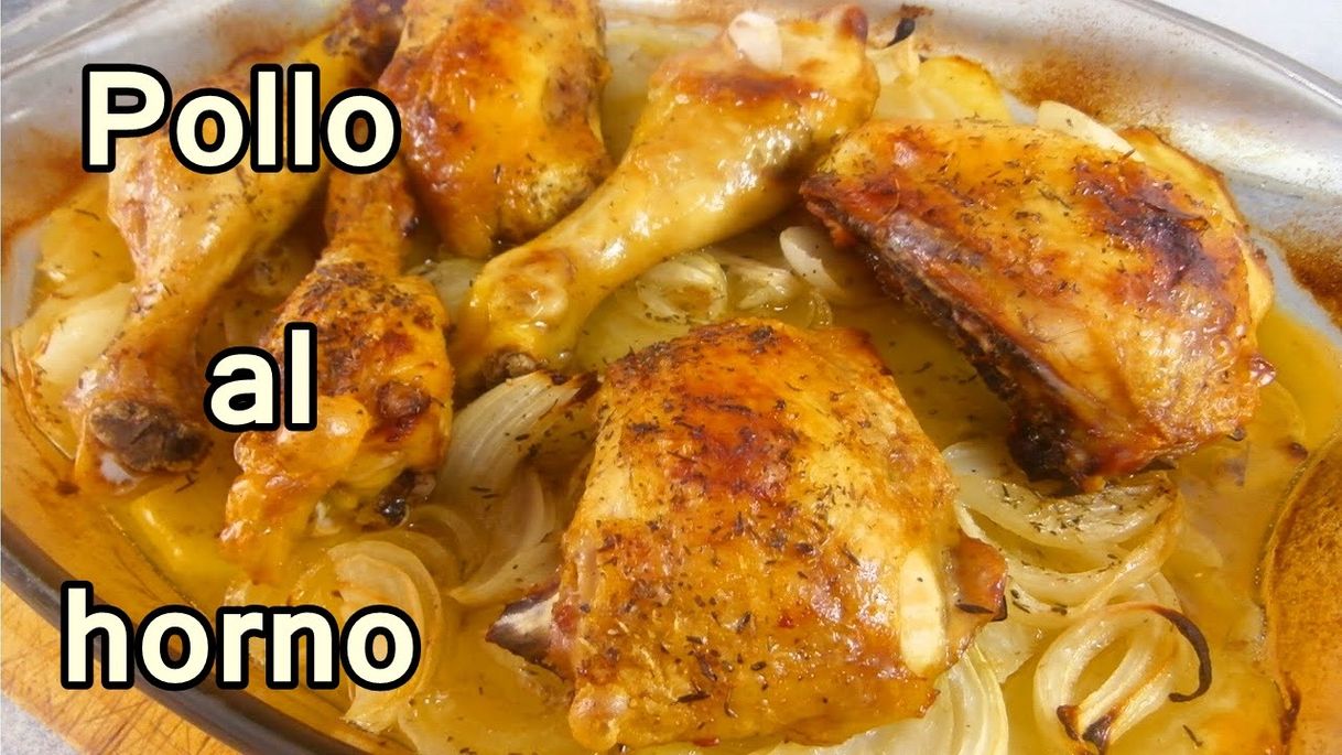 Social POLLO AL HORNO ASADO CON PAPAS Y CEBOLLA 