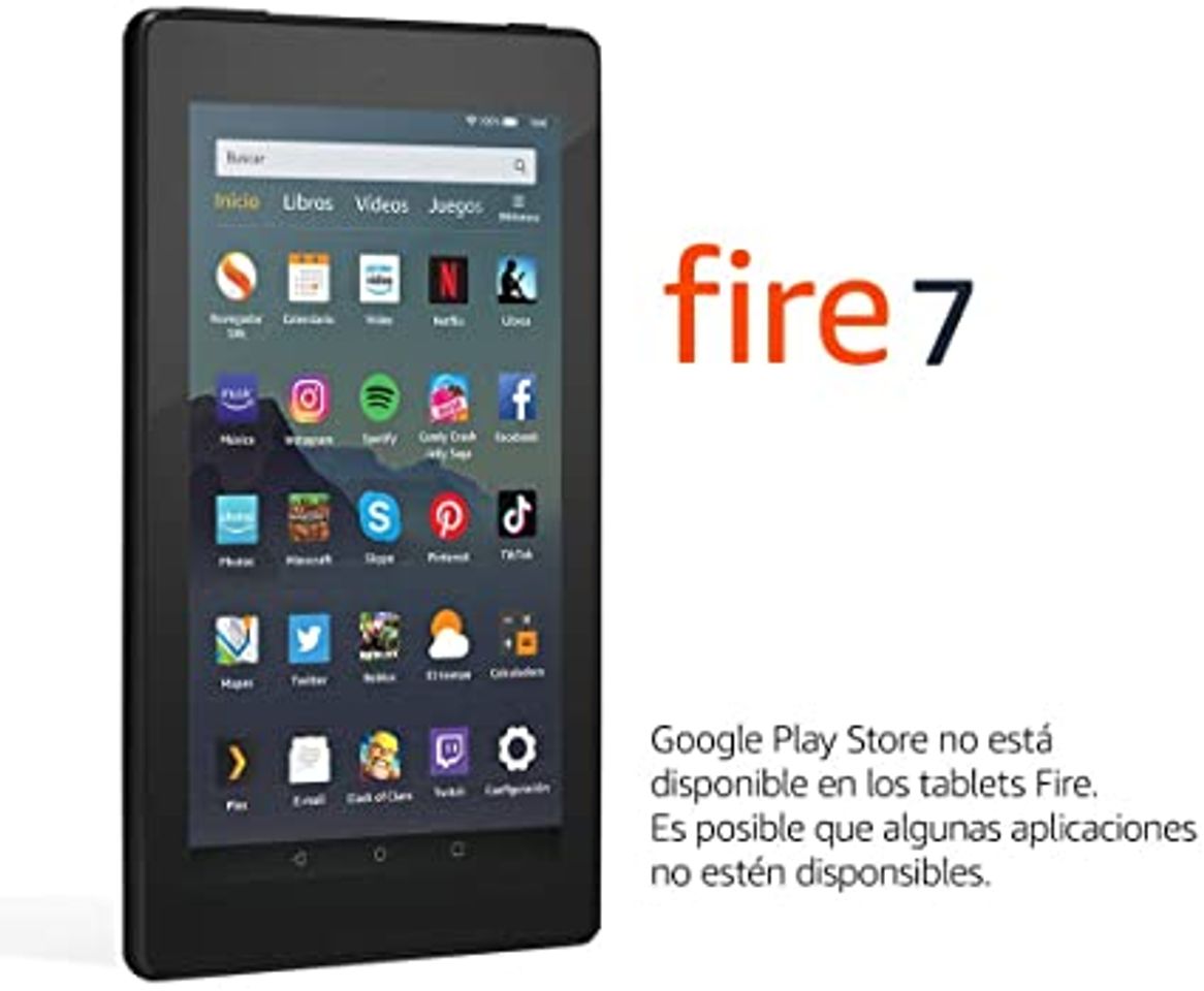 Social Tablet Fire 7, pantalla de 7'', 32 GB
