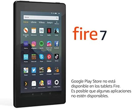 Tablet Fire 7, pantalla de 7'', 32 GB