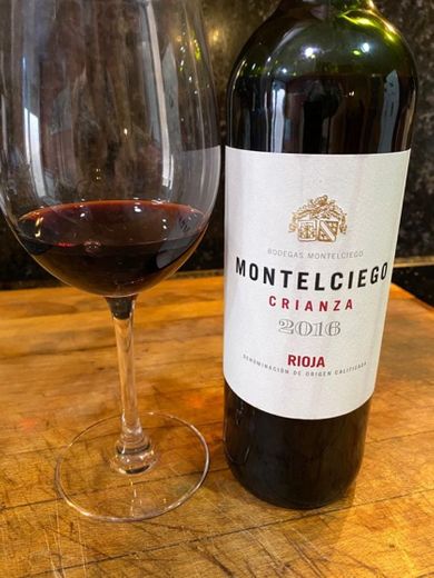 MONTELCIEGO vino tinto crianza 2016 Rioja 