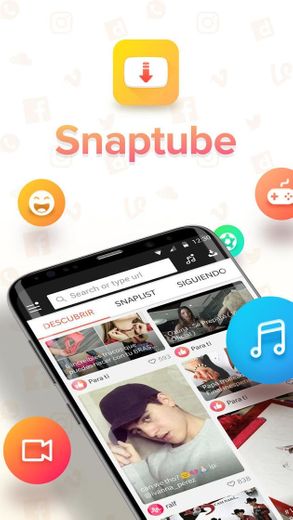 [Oficial] Snaptube - Aplicación para Descargar Videos,music