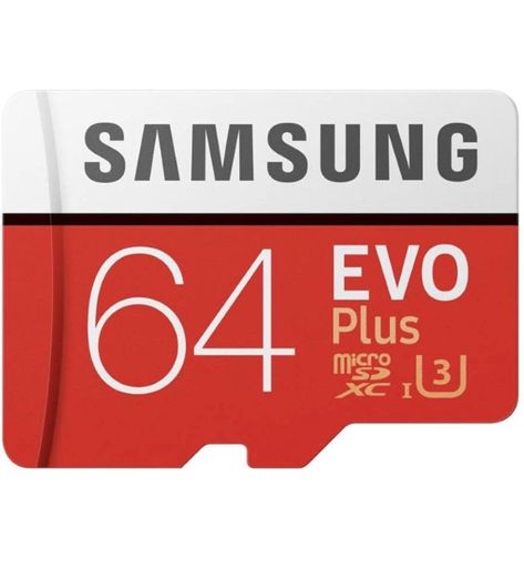 Samsung Memorie MB-MC64GA EVO Plus Scheda microSD da 64 GB, 