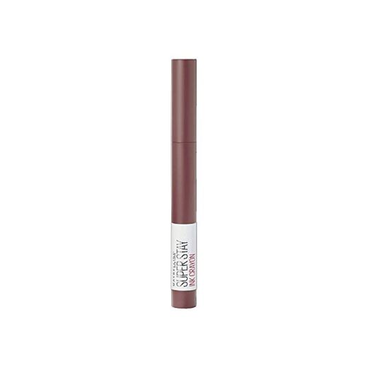 Maybelline New York Pintalabios Mate Larga Duración SuperStay Ink Crayon Tono 20