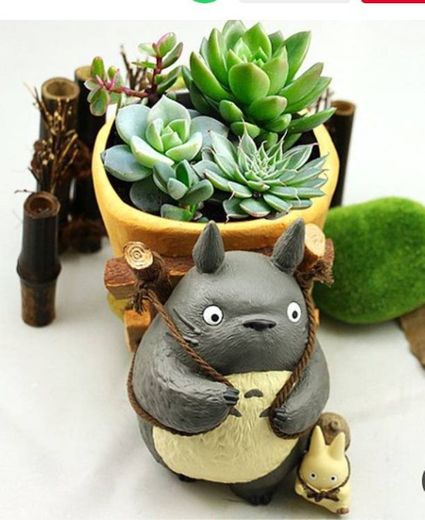 Maceta Totoro planter garden