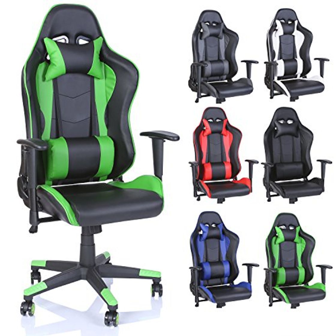 Social TRESKO® Silla de Escritorio Gamer Profesional
