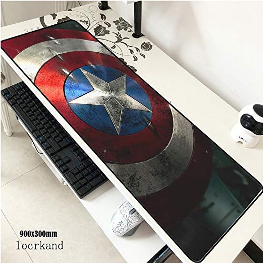 Products jasonding Alfombrilla De Ratón Padmouse 900X300Pad A Mouse Computadora Portátil Grande Mousepad Superman Gaming Mouse Pads Gamer Teclado Mouse Mat