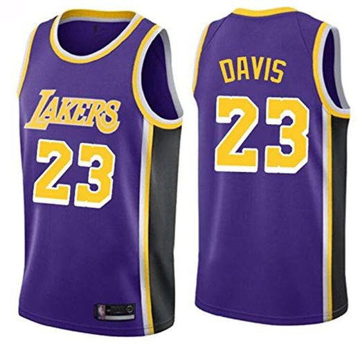 Wo nice Lakers # 23 Anthony Davis Incluye el Mismo párrafo Uniforme