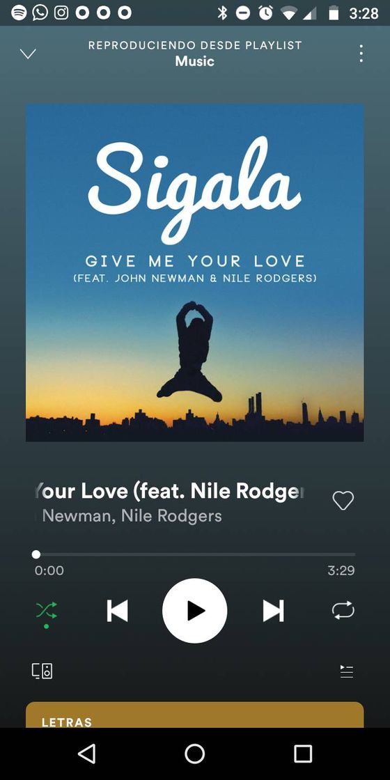 Canción Give me your love - Jhon Newman, Sigala, Nile Rodgers.