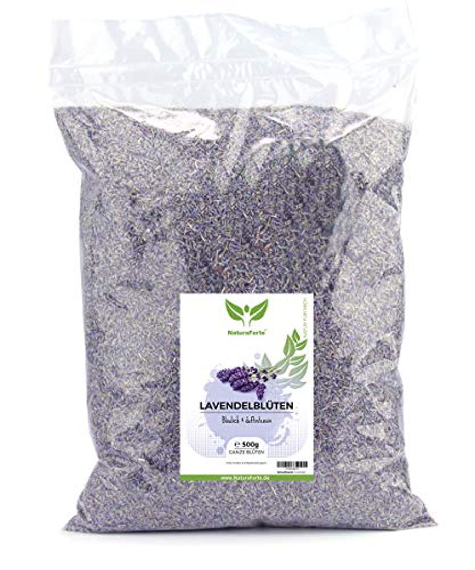 Lugares NaturaForte Flores de Lavanda 500g Lavanda sin aditivos - Azul