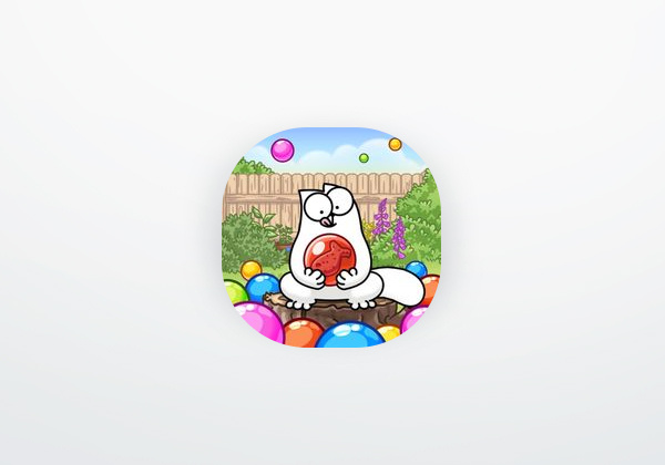 Aplicação Simon's Cat - Pop Time