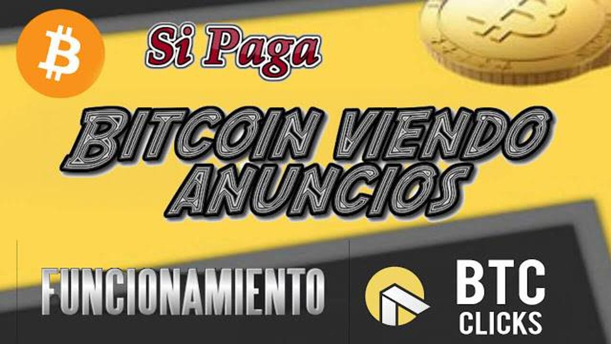 App BTCCLICKS SI PAGA BITCOINS ✅👨‍💻