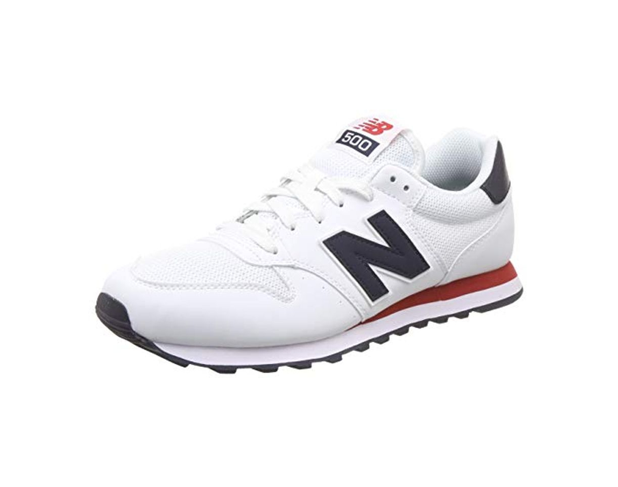 Social New Balance 500 Core, Zapatillas para Hombre, Blanco