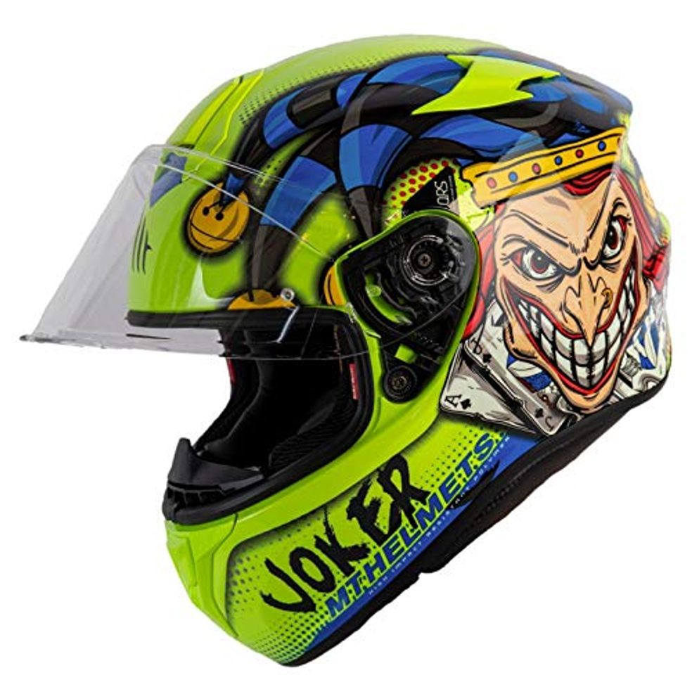 Social CASCO MT TARGO JOKER FLUOR EDICION LIMITADA