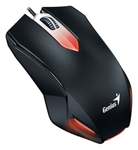 Genius X-G200 USB Óptico 1000DPI Ambidextro Negro - Ratón