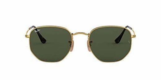 Ray-Ban Hexagonal Flat Lenses Gafas de Sol, Oro