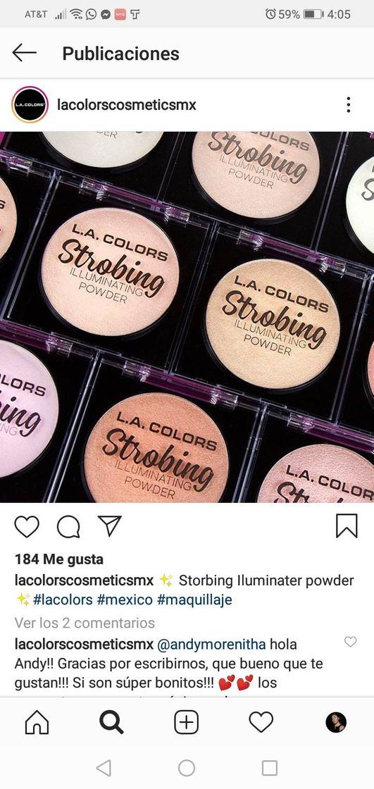 Producto Iluminador L