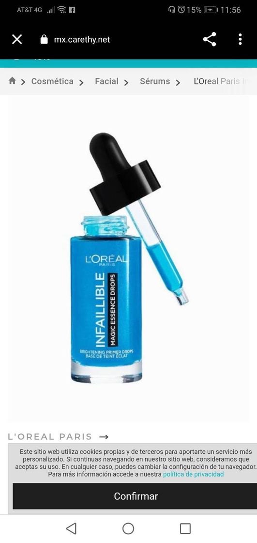 Producto Loreal Essence drops