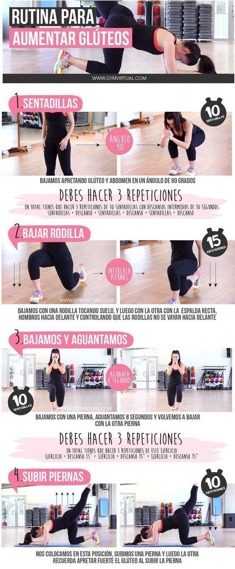 Social Rutina de ejercicios de glúteos