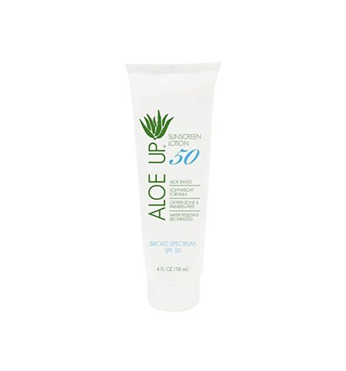 Aloe Up Sun and Skin Care Products White Collection SPF 50 Continuous