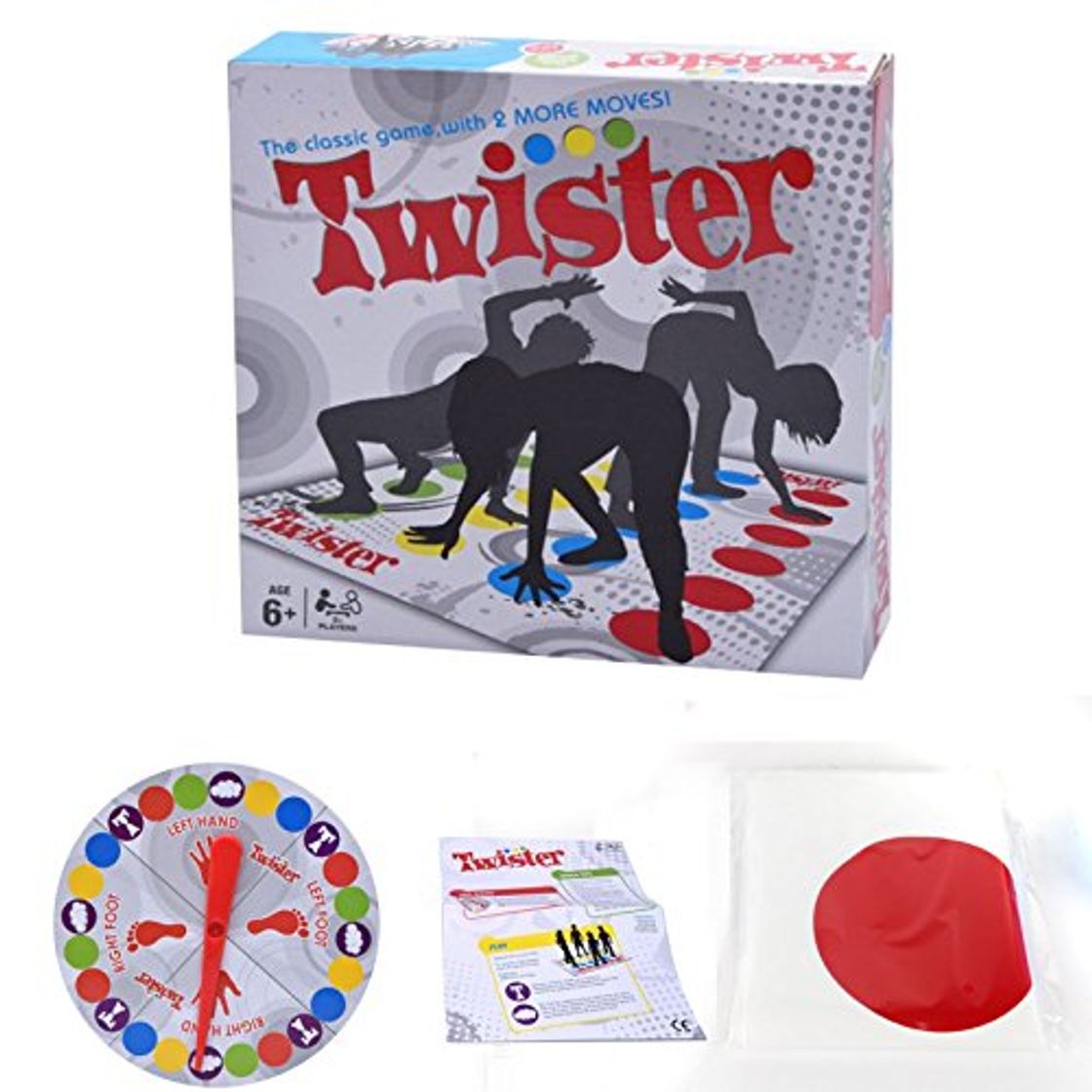 Product Hasbro Gaming - Twister, Juego de Suelo