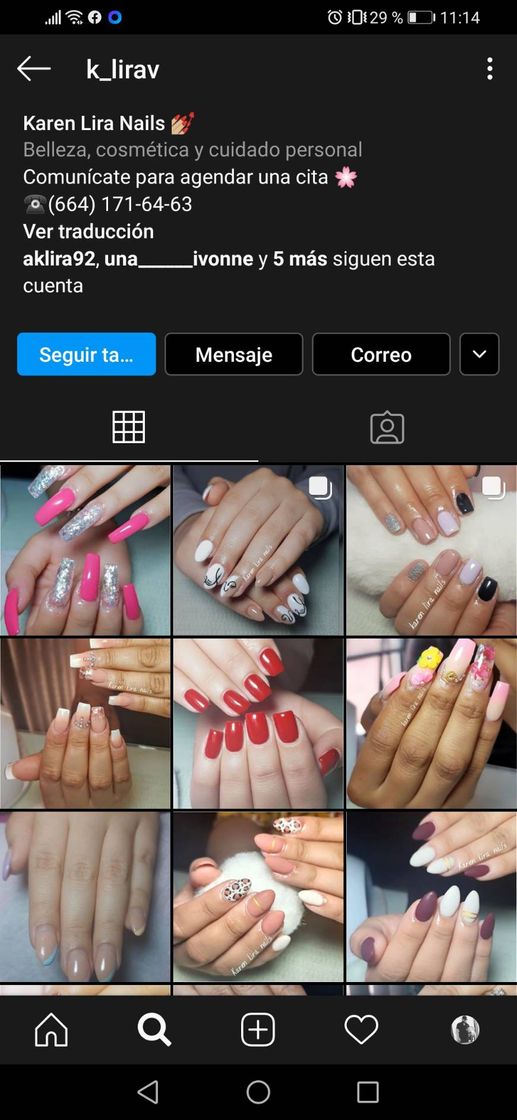 Moda Karen lira nails