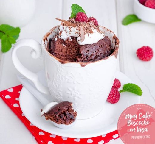 Mug Cake de chocolate