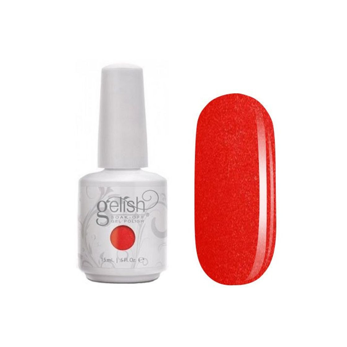 Product Harmony Gelish Put A Wing On It Fiery Red Shimmer