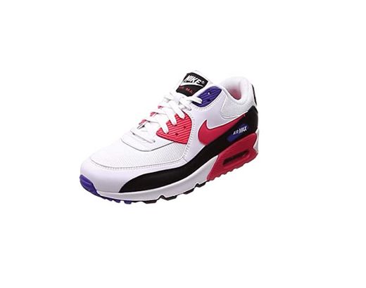 Nike Air MAX 90 Essential, Zapatillas de Gimnasia para Hombre, Blanco