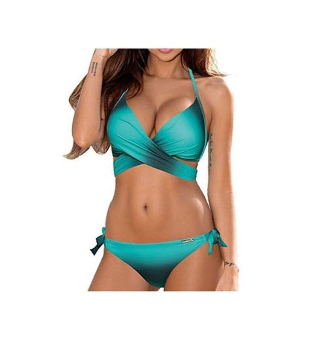 Product JFan Traje De Baño Mujer Sexy Bañador de Baño Conjunto de Bikini