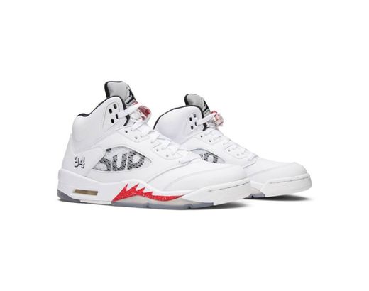 Jordan 5 Retro Supreme White