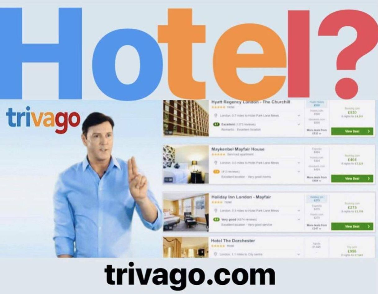 App trivago: Compare hotel prices