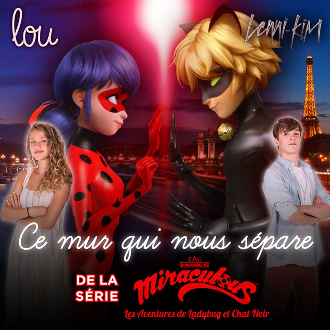 Canción Ce mur qui nous sépare - de la série TV "Miraculous"