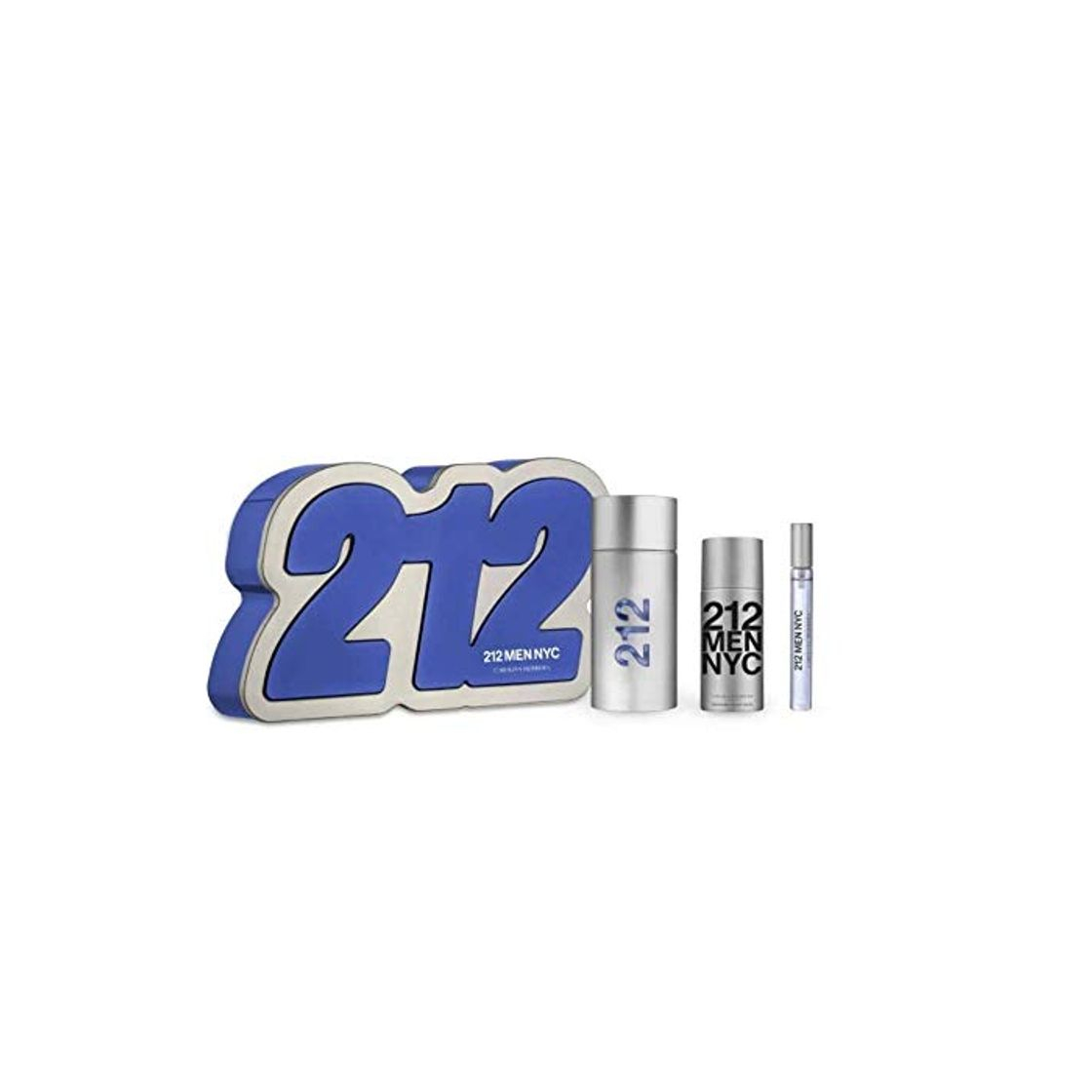 Moda CAROLINA HERRERA 212 Men Eau DE Toilette 100UN Desodorante 150ML VAPORIZADOR