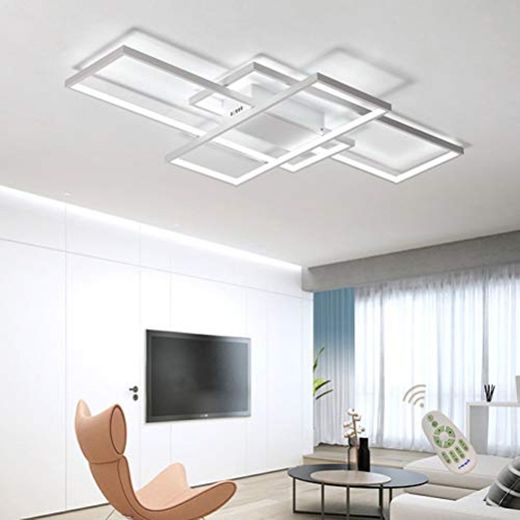 Moderna lámpara LED de techo para salón