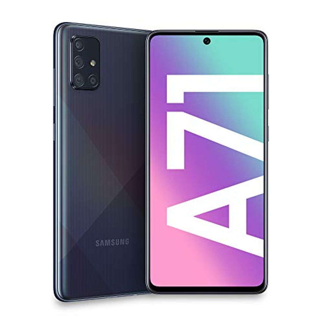 Social Samsung Galaxy A71 Dual SIM 128GB 6GB RAM SM-A715FN/DS Crush Black