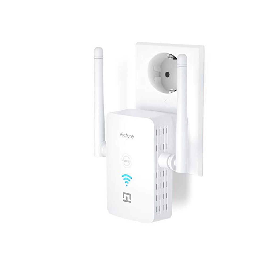 Social Victure Repetidor WiFi, Amplificador WiFi Extensor, 2.4 GHz