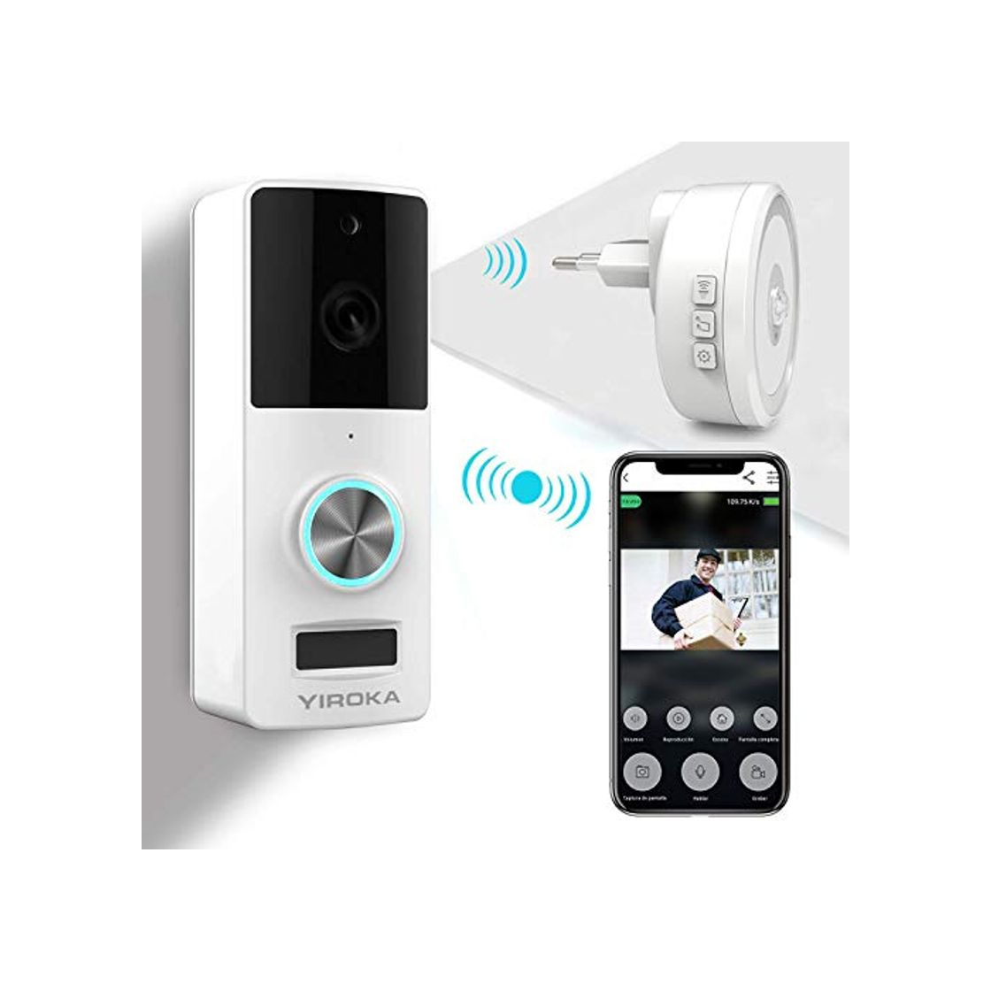 Social Timbre Inalámbrico con Camara