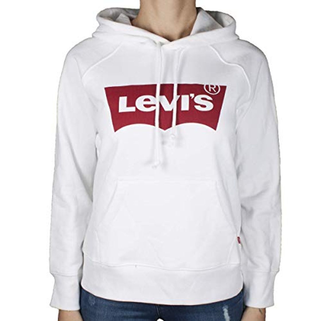 Moda Levi's Graphic Sport Capucha, Blanco