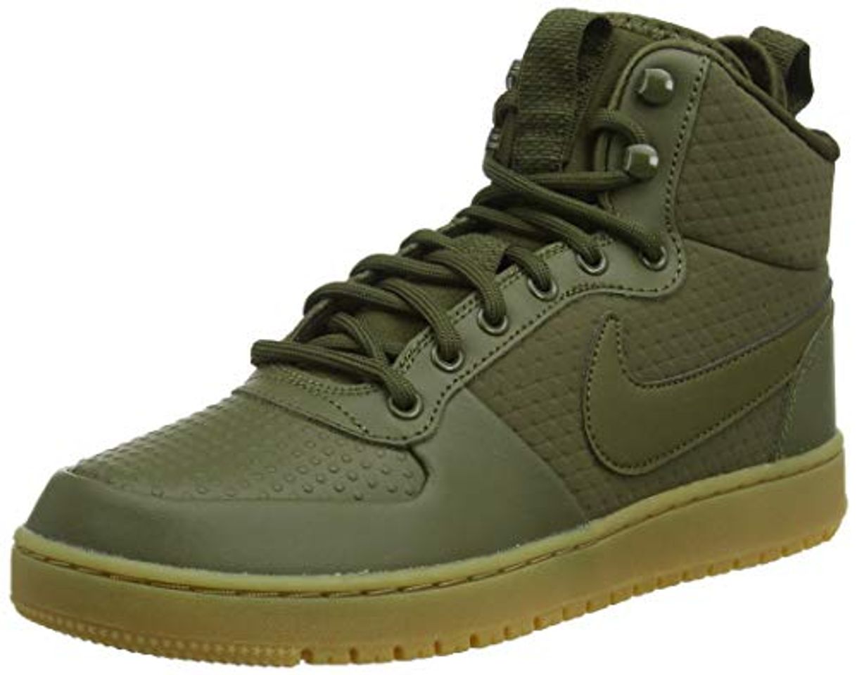 Social Nike Ebernon Mid Winter, Zapatos de Baloncesto para Hombre, Verde