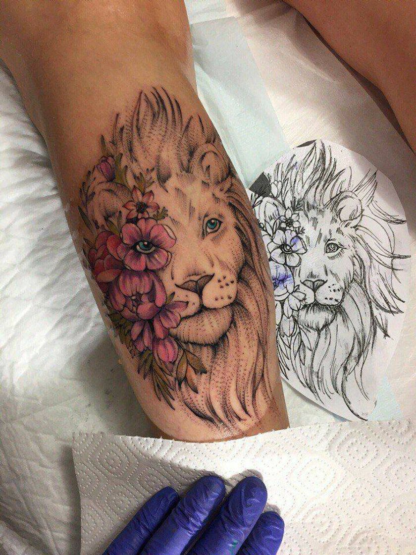 Moda Tatto Leão 🦁