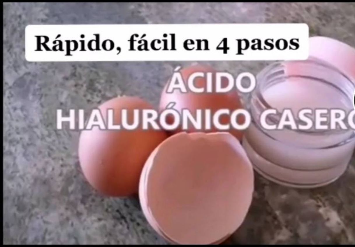 Moda Ácido hialuronico casero, super efectivo y rápido 