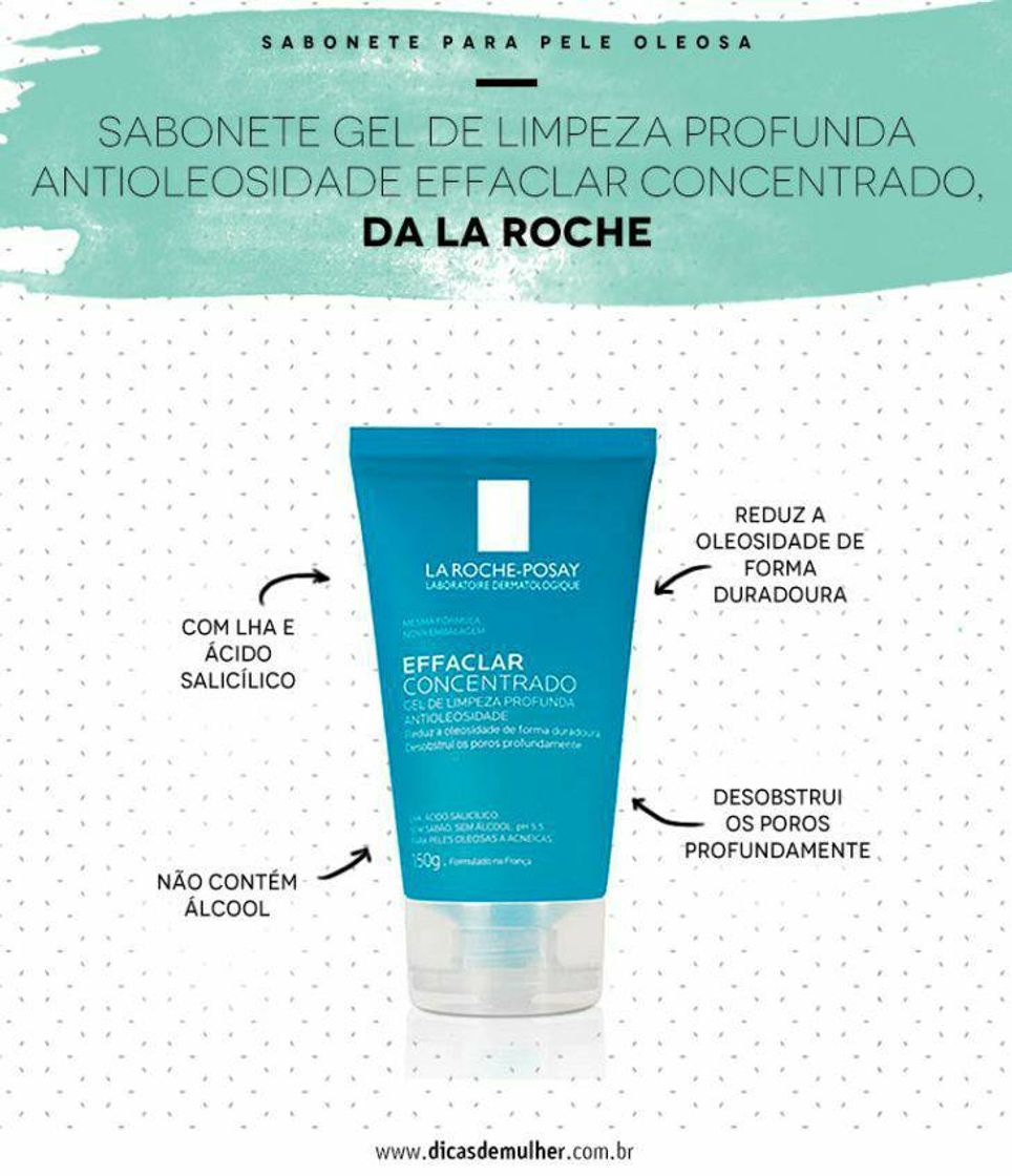 Moda Sabonete facial, Effaclar da lá Roche-posay. 