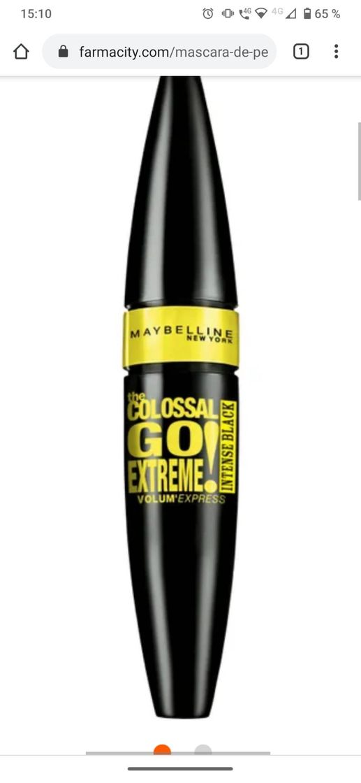 Social Máscara de Pestañas The Colossal Go Extreme Intense Black x 9,7 ml