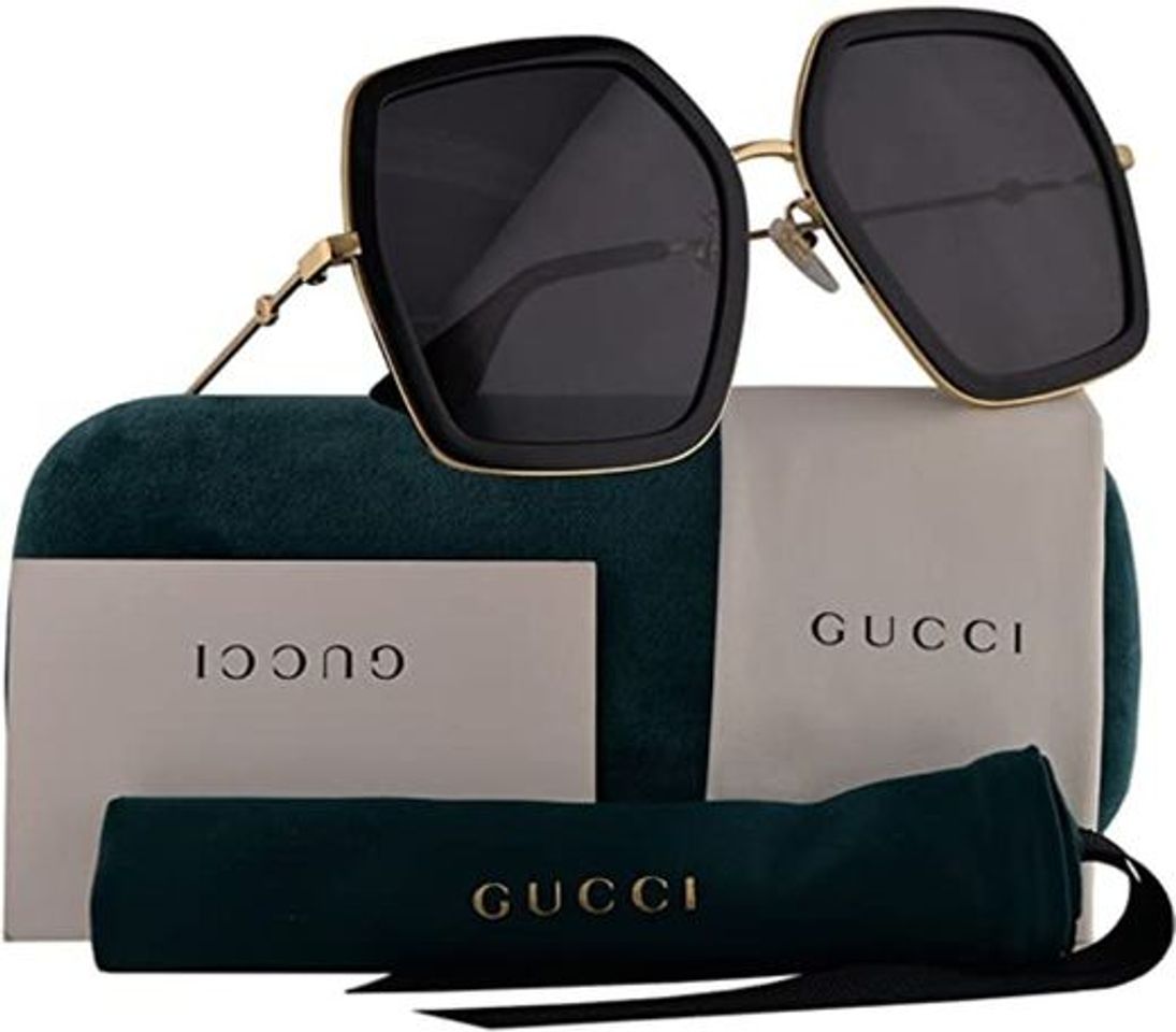 Moda Gucci GG0106S 001 - Gafas de sol para mujer Amazon.com