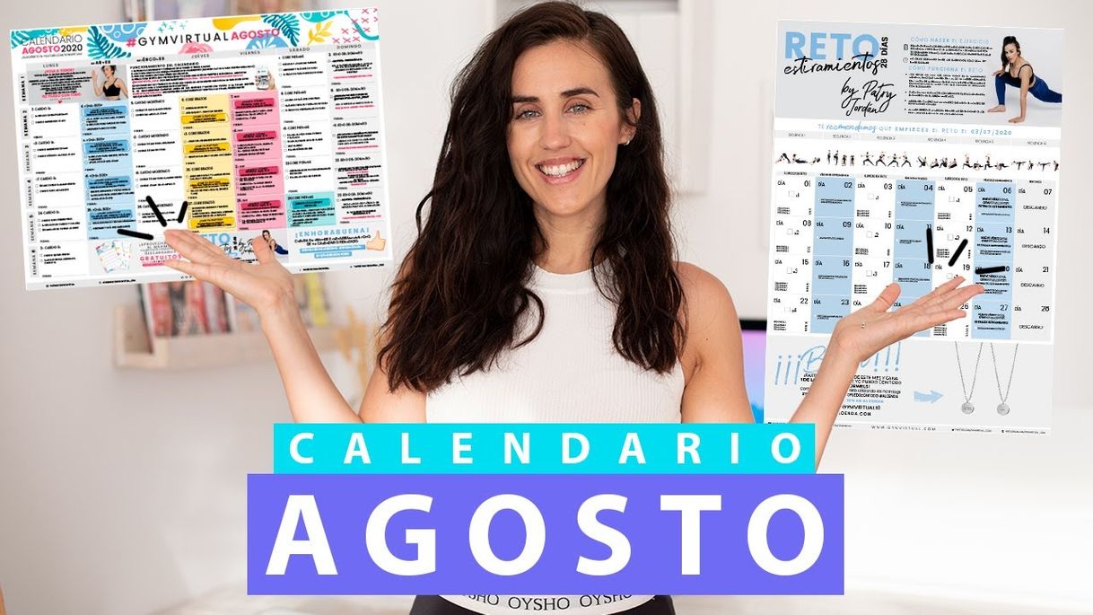 Moda PRESENTACIÓN CALENDARIO AGOSTO + RETO - YouTube